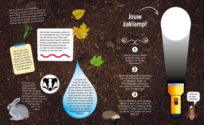 # Zaklampboek Speuren onder de grond