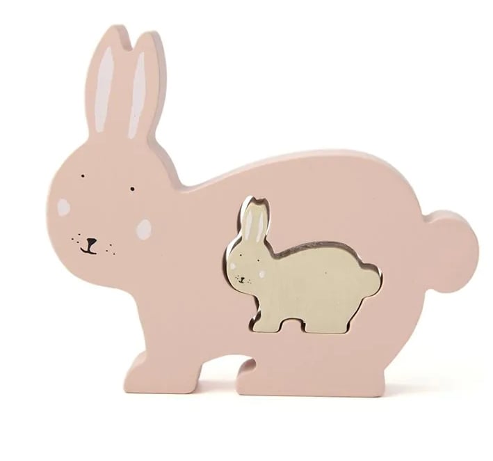 Houten babydieren puzzels