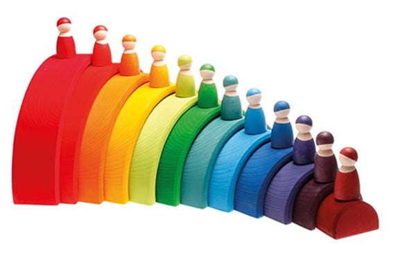 Grimms regenboog vriendjes, 12 stuks