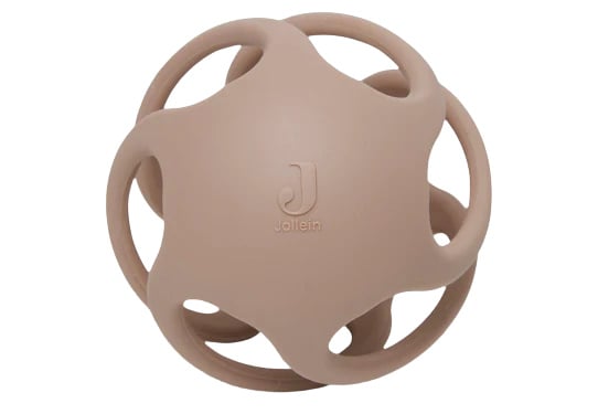 # Silicone teething grab ball Biscuit