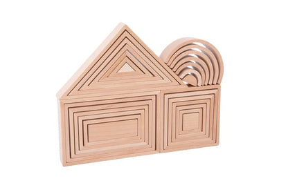 Tickit Natural Architect Set, 28-piece