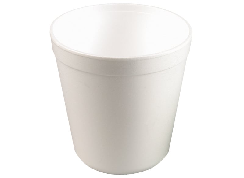 Styrofoam flower pots set of 25 pieces