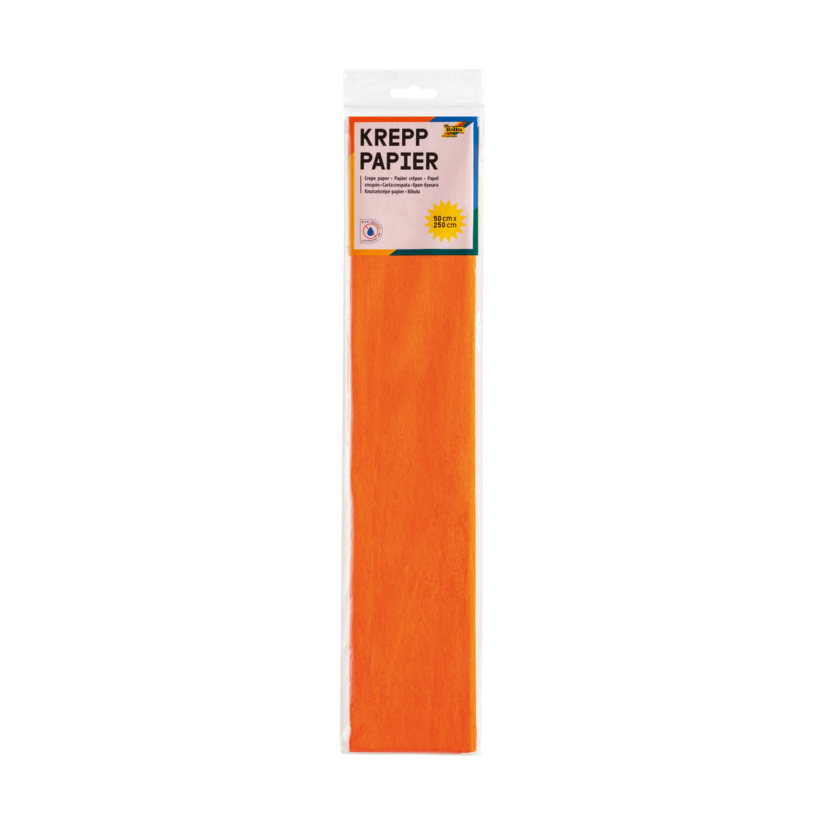 # Crepe Paper, Assorted Colours, 100 pieces