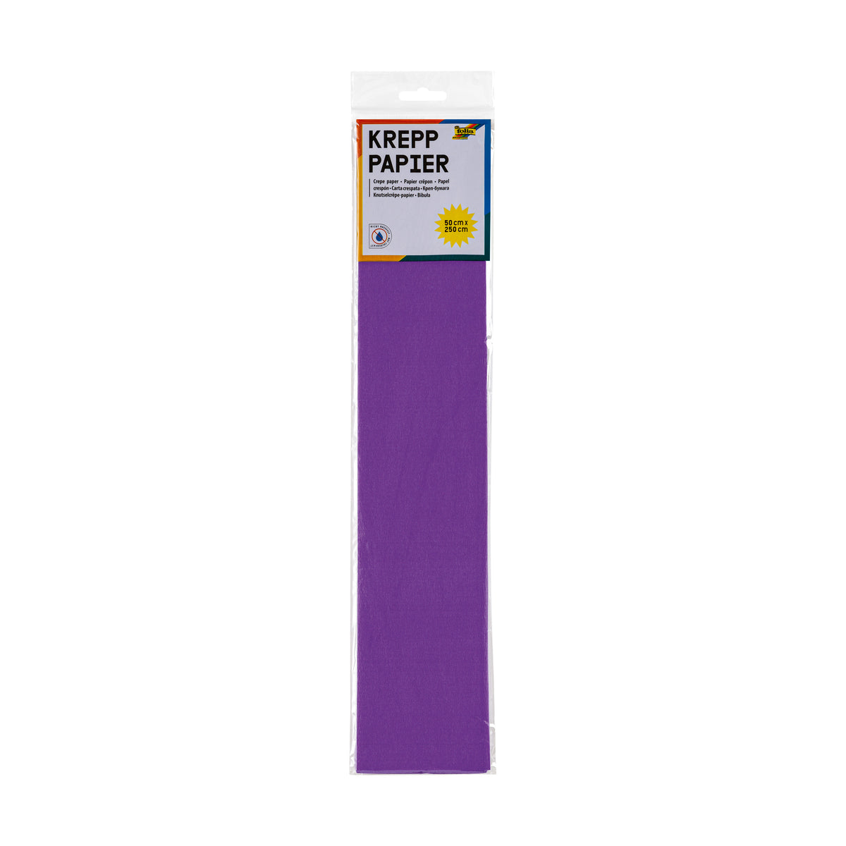 # Crepe Paper, Assorted Colours, 100 pieces