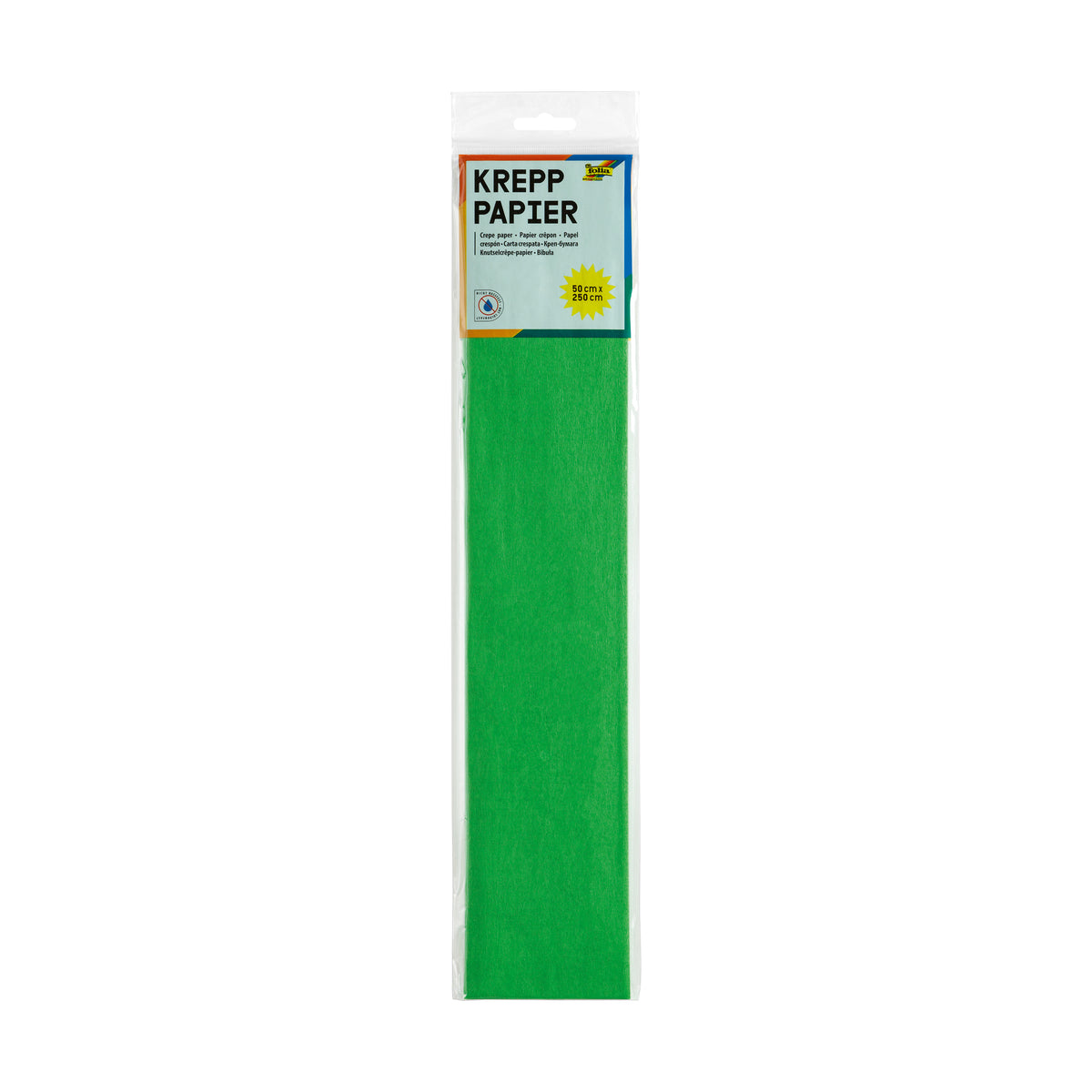 # Crepe Paper, Assorted Colours, 100 pieces
