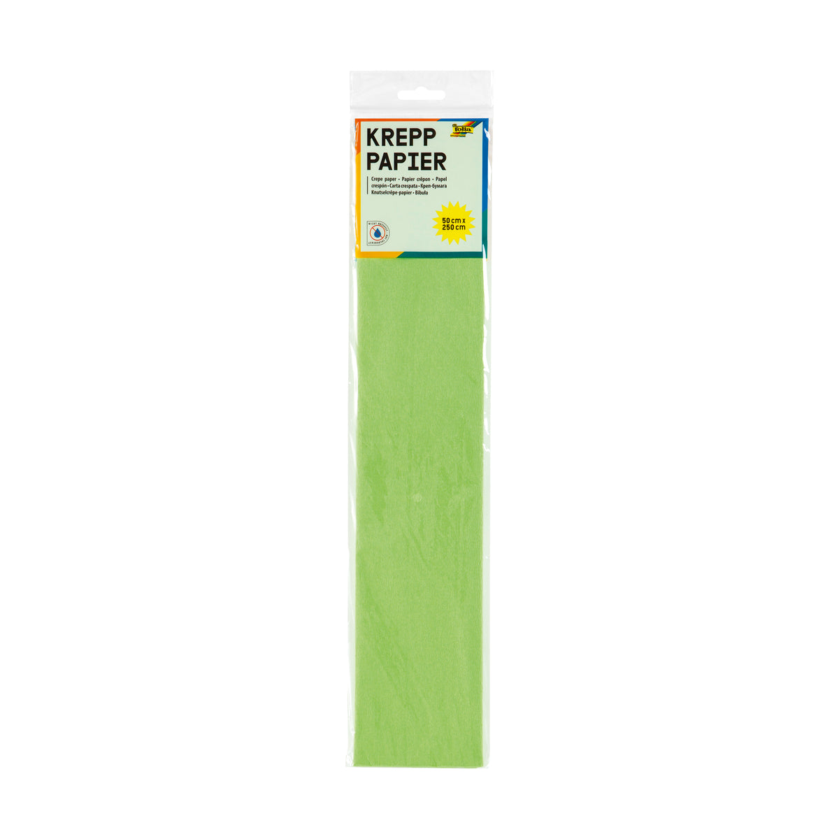 # Crepe Paper, Assorted Colours, 100 pieces