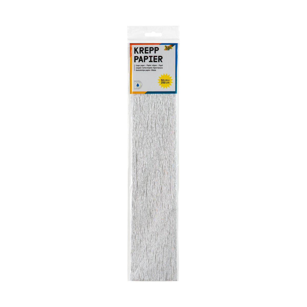 # Crepe Paper, Assorted Colours, 100 pieces