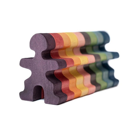 Flockmen - Pastel - Soft - Tones - 27-delig - Montessori