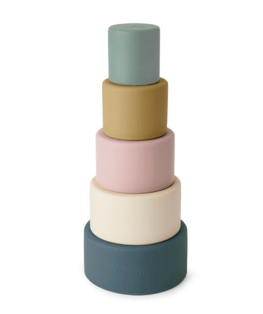 Silicone stacking tower
