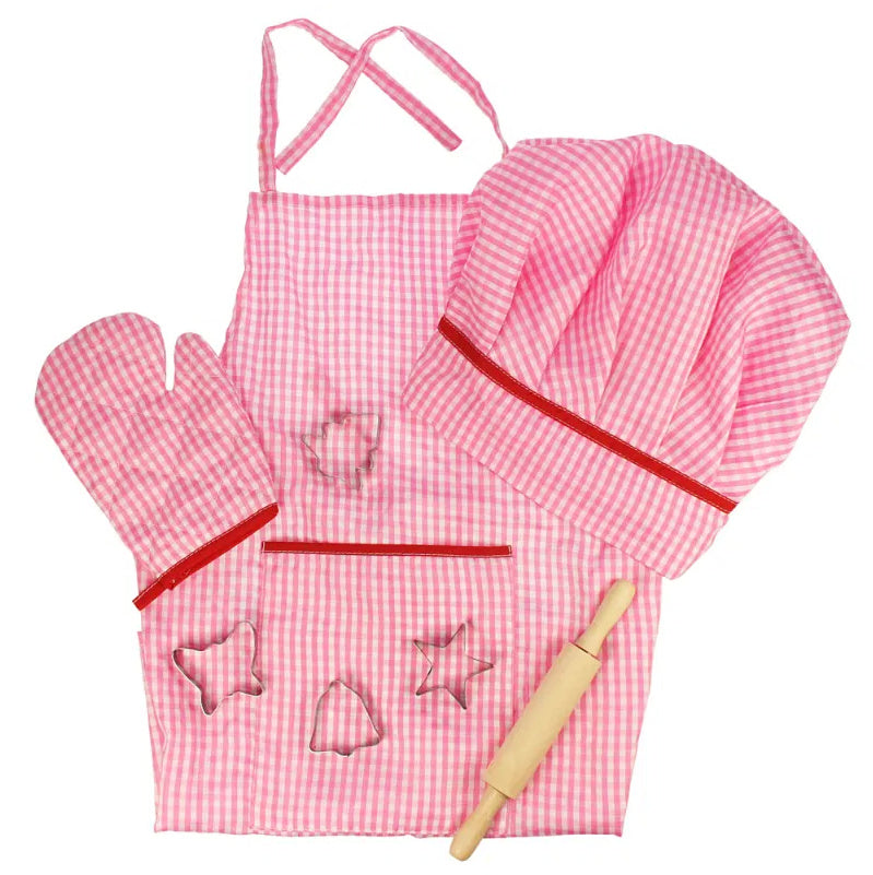 Complete chef's set pink, 8-piece