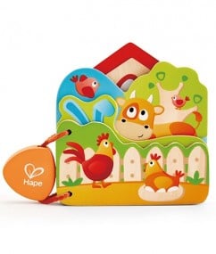 # Babyboekje hout Boerderijdieren