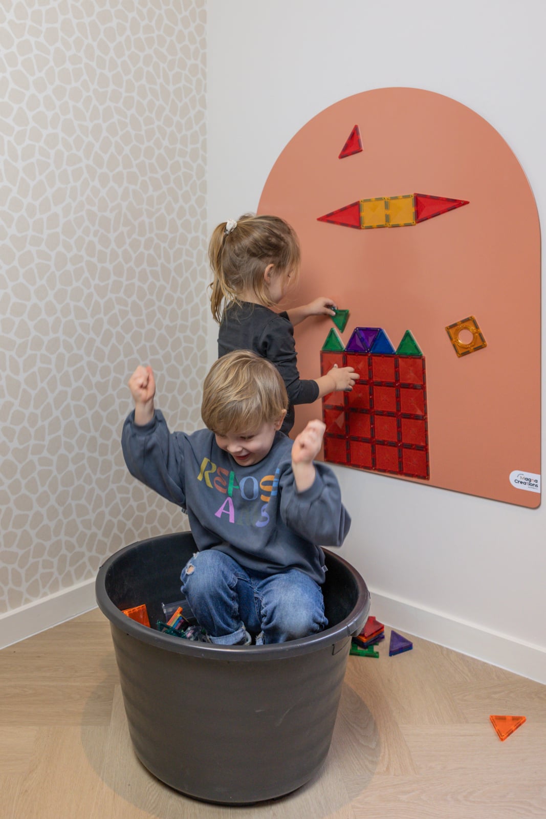 Magnetisch wandbord Bow