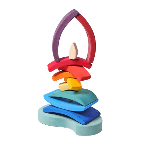 Grimms regenboog boot 12-delig