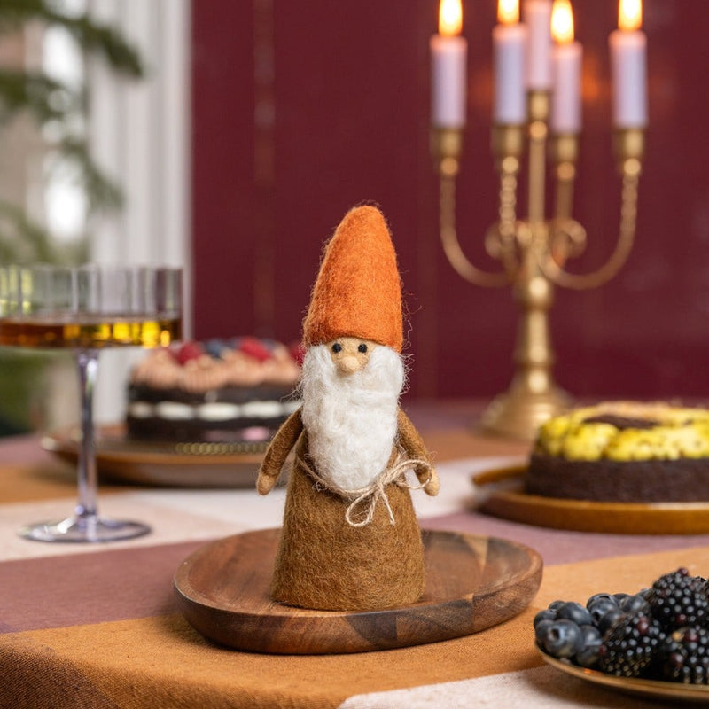 Gnome Indian Summer brown, 3 pieces Fairtrade