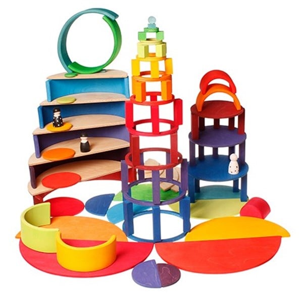 Grimm's Rainbow Rings and Disks