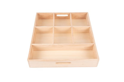 Tickit houten sorteerblad Loose parts 7 vakken