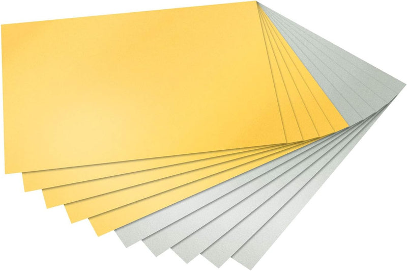 Glossy silver paper