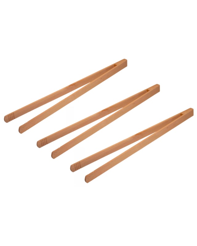 Houten tangen, 3 stuks