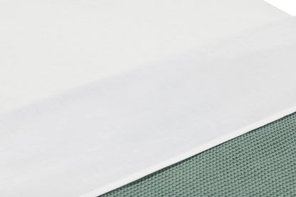 Recht laken 120x150 cm, wit