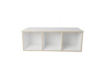 Pigeonhole unit, 3 columns, no plinth, 1 tier