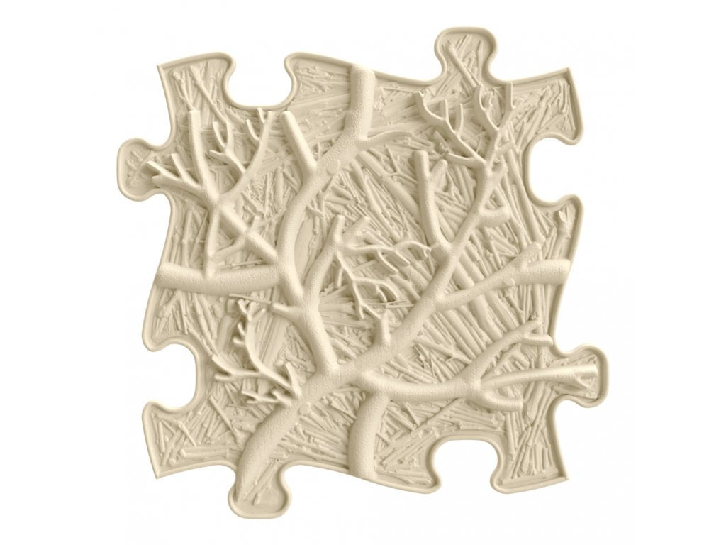 Muffik set Orthopedische sensorische matten, Naturel