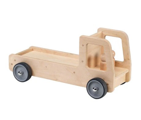 Grote vrachtwagen met laadbak