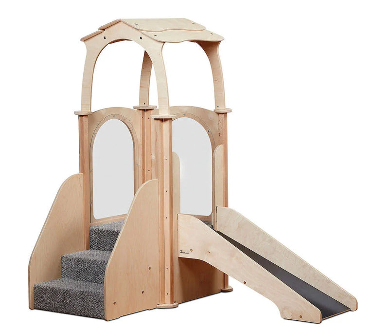 Speelhuis Kindergym met trap en glijbaan