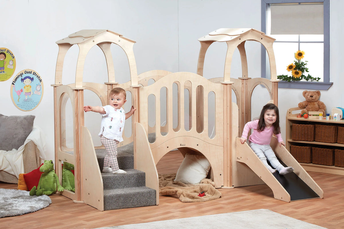 Playhouse Kindergym play element with slide