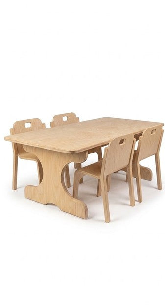 Low table for toddlers/preschoolers, 120 x 60 cm