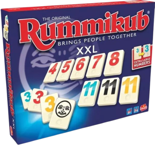 Rummikub XXL met grote cijfers